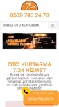 Mobile Screenshot of bursaotokurtarma.com